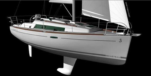 Oceanis 31 design © SW